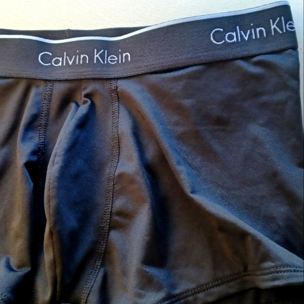 Black Calvin Boxer Briefs